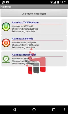 Alarm Box android App screenshot 1